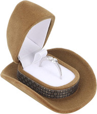 Ringschatulle, Hut-Ringbox