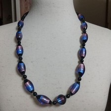 Vintage Glasperlenkette Retro