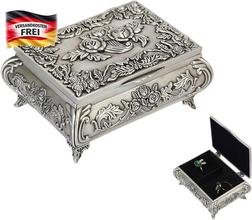 Metall schmuckschatulle - metall,